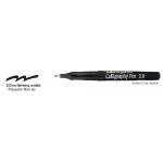 Artline Ergoline 2mm Calligraphy Pen Black